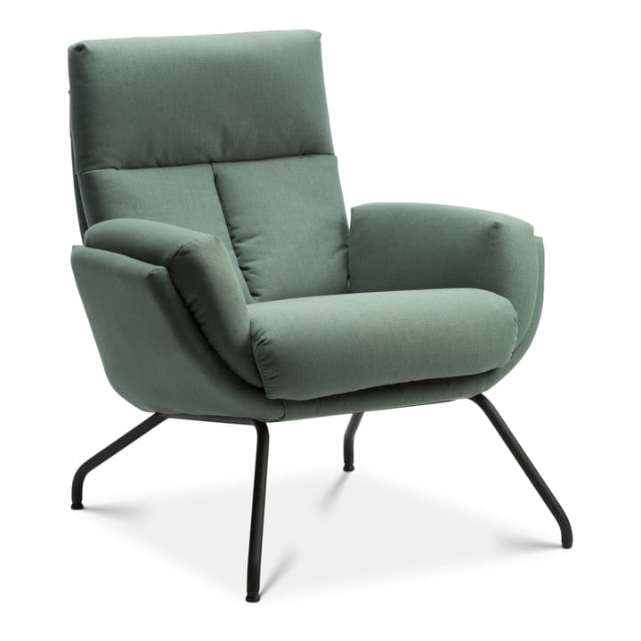 LISIAS Fauteuil LISIAS Fauteuil 360440370402 Dimensions L: 82.0 cm x P: 88.0 cm x H: 90.0 cm Couleur Vert Photo no. 1