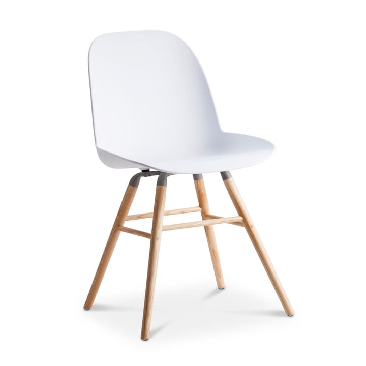 ALBERT Stuhl weiss Stuhl ALBERT Stuhl weiss Stuhl 366027593606 Grösse B: 55.0 cm x T: 49.0 cm x H: 81.5 cm Farbe Weiss Bild Nr. 1