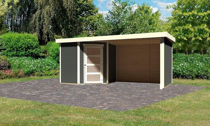 Karibu Abri de jardin Schwandorf 3 Set, 19 mm Cabane de jardin