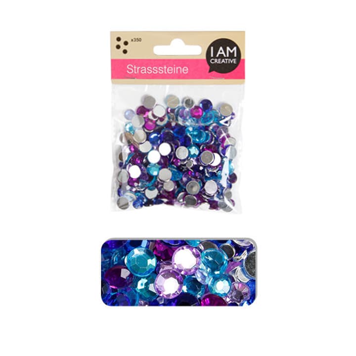 Image of I AM CREATIVE STRASSSTEINE,RD BLAU-MIX bei Do it + Garden von Migros