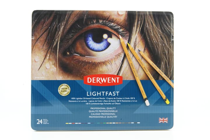 Image of Pebeo 24 Derwent Lightfast-Stifte Farbstifte