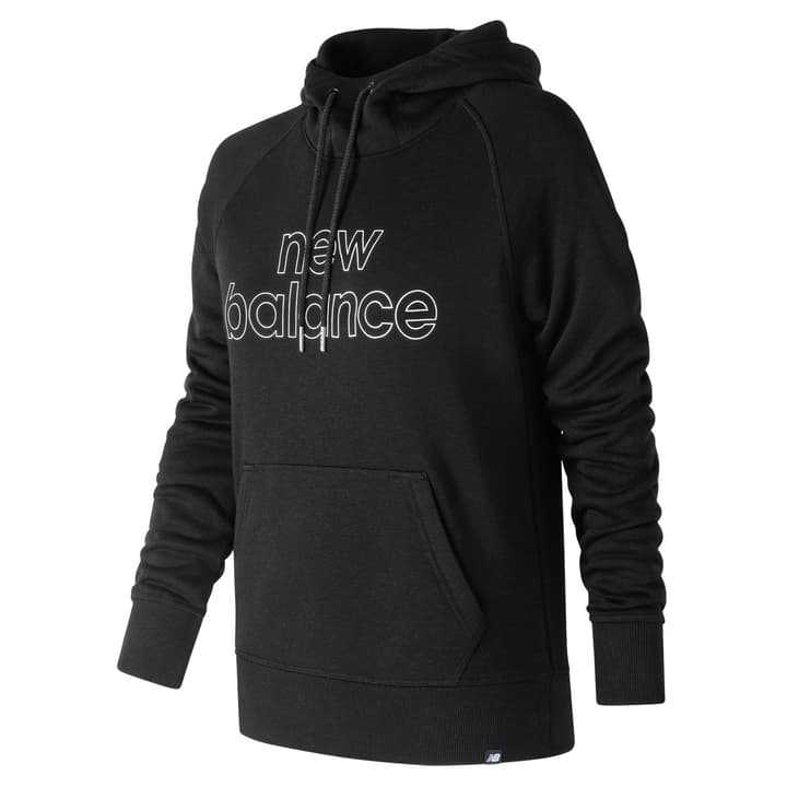 New Balance W Essentials Pullover Hoodie Sweat-shirt à capuche pour femme W Essentials Pullover Hoodie Sweat-shirt à capuche pour femme New Balance 462383000520 Couleur noir Taille L Photo no. 1