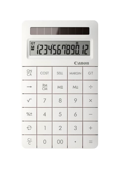 Canon X MARK II Calcolatrice bianco X MARK II Calcolatrice bianco Canon 785300123976 N. figura 1