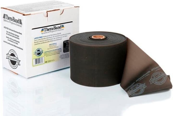 Image of TheraBand Fitnessband latexfrei 22 Meter Fitnessband schwarz