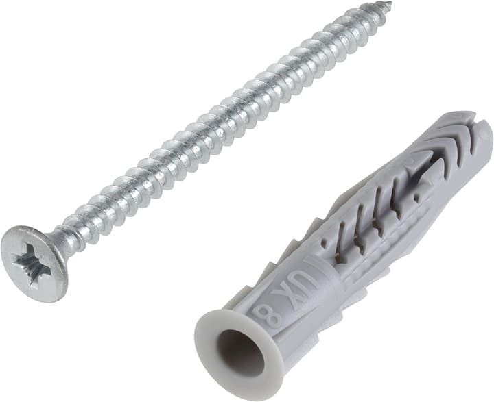 fischer Tasselli universale UX 8 x 50R con vite Tasselli universale UX 8 x 50R con vite fischer 605425800000 N. figura 1