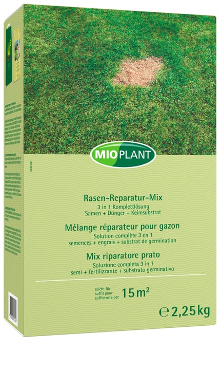 Image of Mioplant Rasen-Reparatur-Mix, 2.25 kg Rasensamen