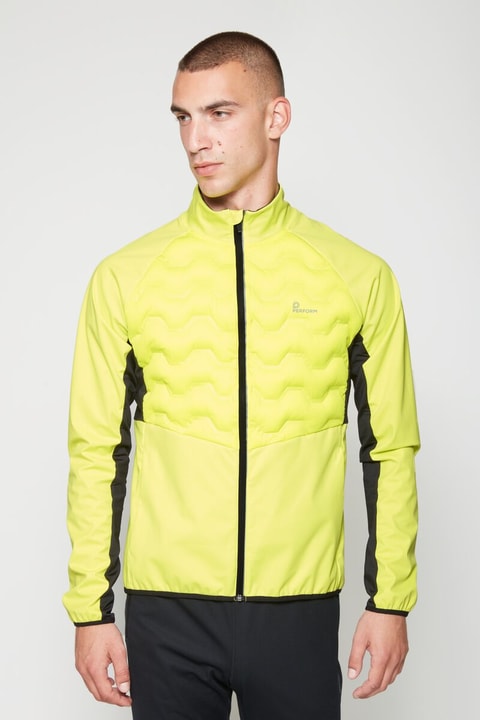 Image of Perform Jacket Muska Laufjacke gelb bei Migros SportXX