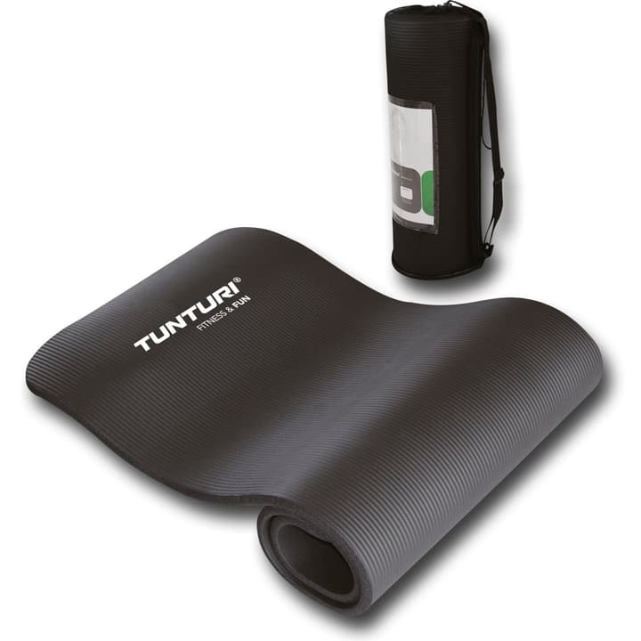 Image of Tunturi Fitnessmatte schwarz Fitnessmatte