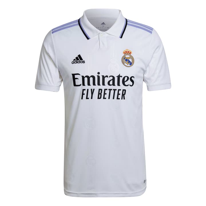Image of Adidas Real Madrid Home Replika 21/22 Fussball Clubshirt weiss bei Migros SportXX