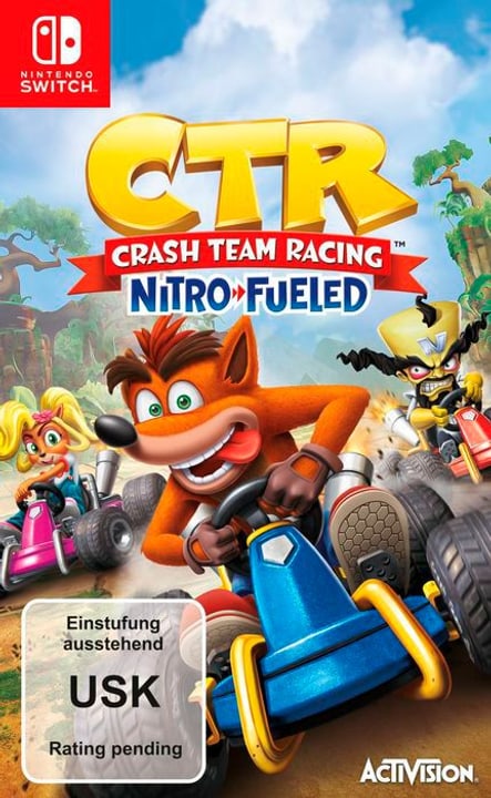 NSW - CTR Crash Team Racing - Nitro-Fueled Box NSW - CTR Crash Team Racing - Nitro-Fueled Box 785300142858 Langue Allemand Plate-forme Nintendo Switch Photo no. 1
