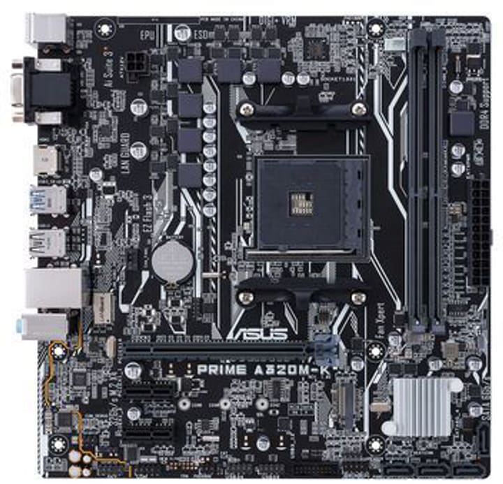 Asus PRIME A320M-K Mainboard PRIME A320M-K Mainboard Asus 785300143532 Bild Nr. 1