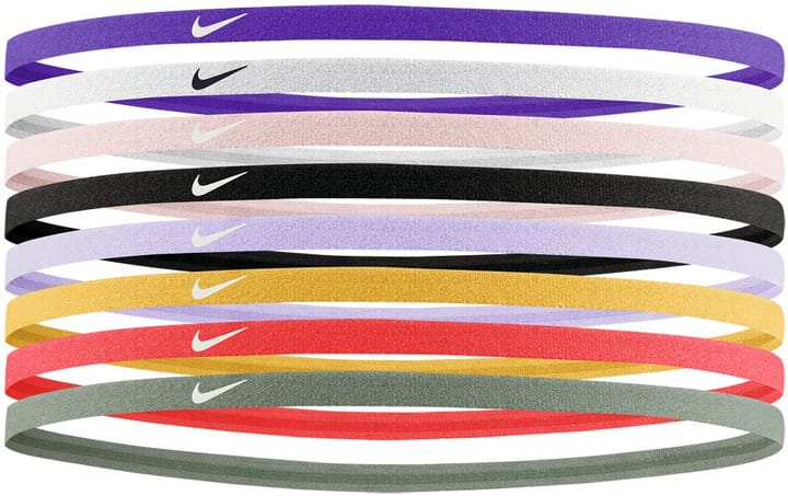 nike skinny hairbands 8 pack