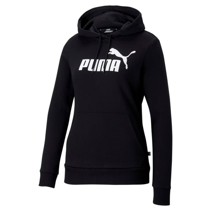 Image of Puma W ESS Logo Hoodie Hoodie schwarz