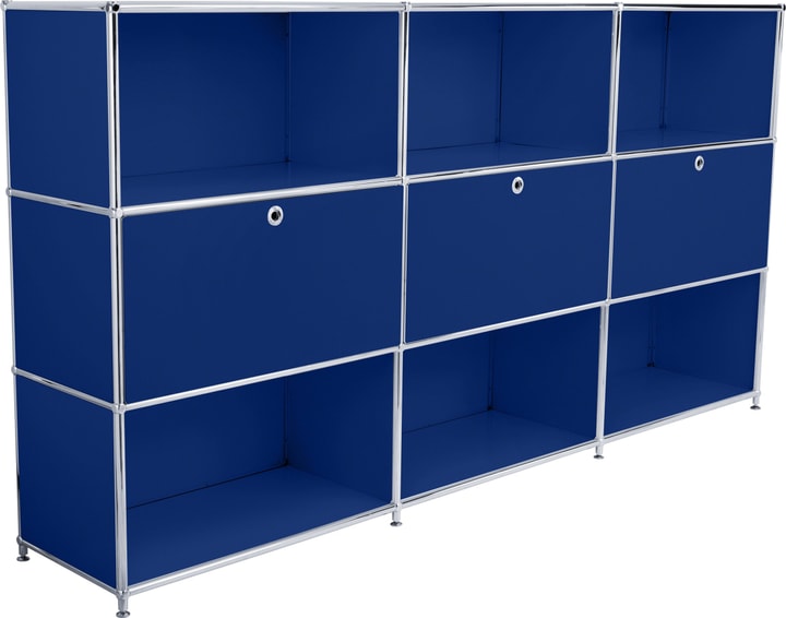 FLEXCUBE Highboard FLEXCUBE Highboard 401809800040 Grösse B: 227.0 cm x T: 40.0 cm x H: 118.0 cm Farbe Blau Bild Nr. 1