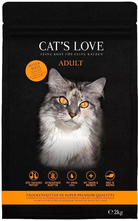 Image of Cats Love Trocken Adult Pute & Wild Trockenfutter