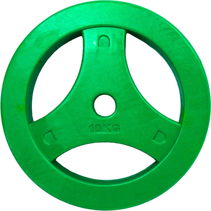 Image of Tunturi Aerobic Disc Gewichtsscheiben 10 kg Einzeln grün Gewichtsscheiben bei Migros SportXX