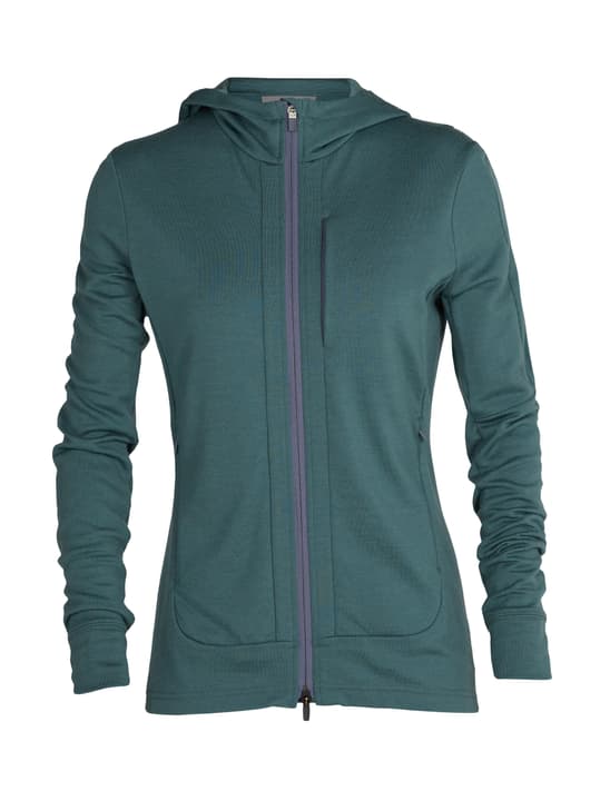 Image of Icebreaker Quantum Hood III Fleecejacke smaragd bei Migros SportXX