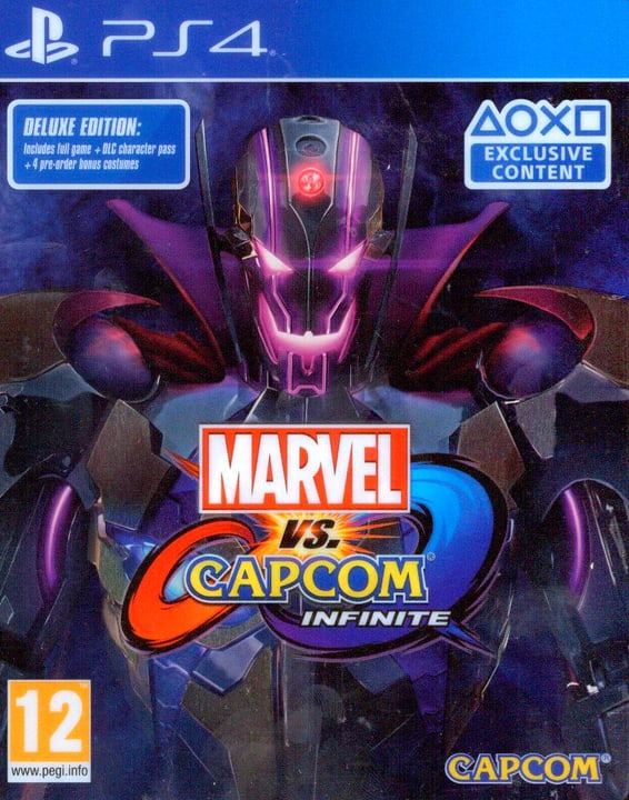 PS4 - Marvel vs Capcom Infinite - Deluxe Edition Box PS4 - Marvel vs Capcom Infinite - Deluxe Edition Box 785300129284 Bild Nr. 1