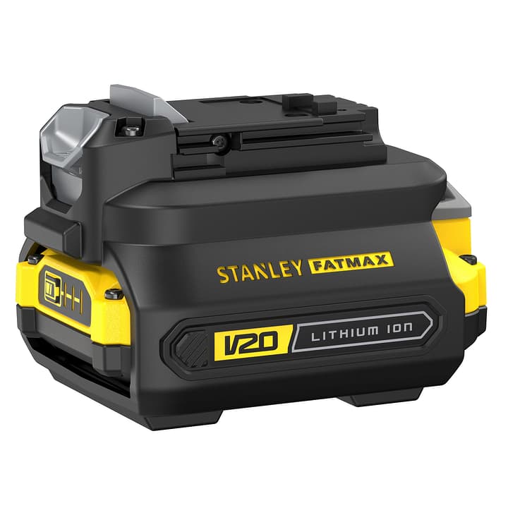 Image of Stanley Fatmax V20 / 18 Li Akku-Adapter für 1.5 Ah + 2.0 Ladegerät bei Do it + Garden von Migros
