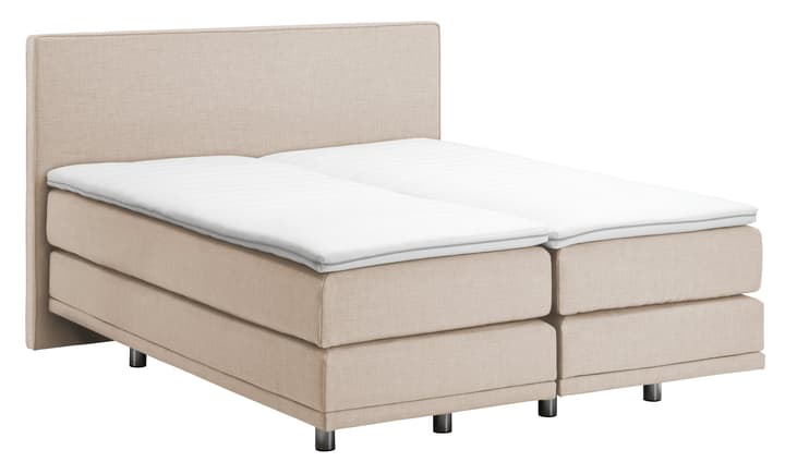 NAVIER Lit Boxspring NAVIER Lit Boxspring 403485700000 Couleur Écru Dimensions L: 160.0 cm x P: 200.0 cm Photo no. 1