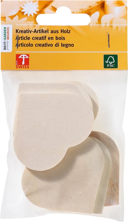 Legna Creativa Cuori 55 x 45mm Cuori 55 x 45mm Legna Creativa 664001900000 N. figura 1