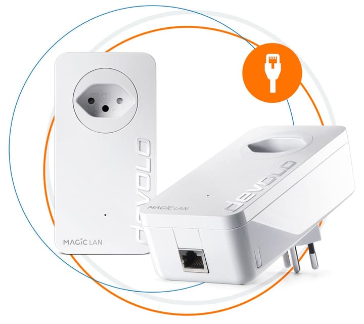 devolo Magic 1 LAN Starter Kit Adaptateur réseau Magic 1 LAN Starter Kit Adaptateur réseau devolo 785300139327 Photo no. 1
