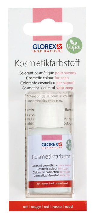 Glorex Hobby Time Seifen-Kosmetik Farbstoff zum Einfärben von Seifenflocken, Badekugeln und Glycerinseife Seifenfarbe