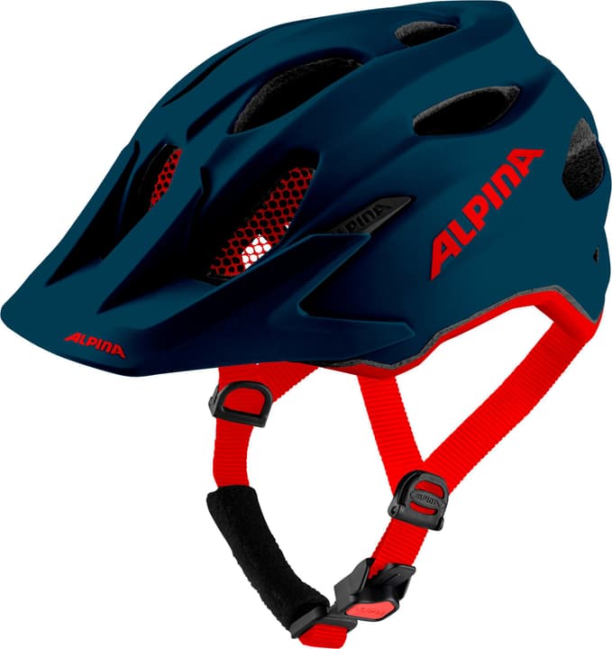 Image of Alpina Carapax JR Velohelm dunkelblau