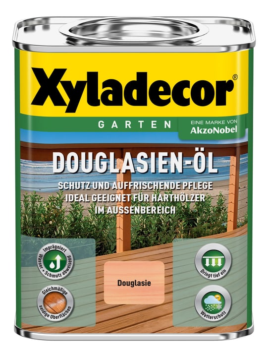 Image of XYLADECOR Douglasien-Oel Douglasien 750 ml Teak Pflegeöl
