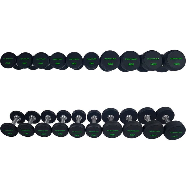 Image of Tunturi Poly Urethan PRO PU Hantelset schwarz bei Migros SportXX