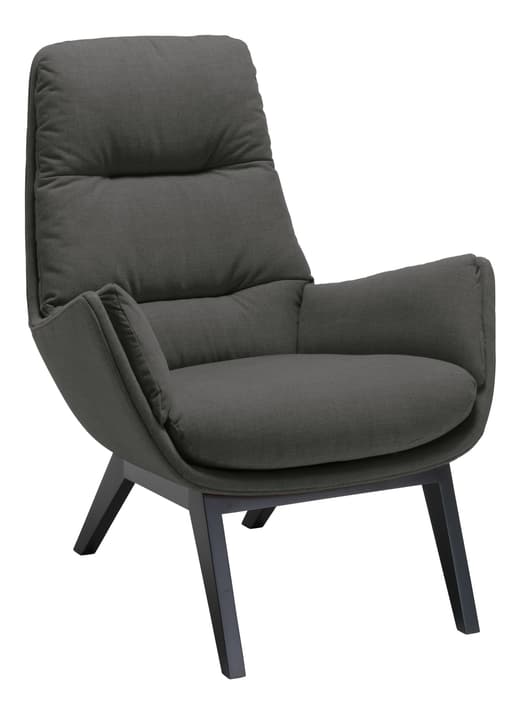 ANDRES Sessel ANDRES Sessel 402441207084 Grösse B: 83.0 cm x T: 87.0 cm x H: 96.0 cm Farbe Anthrazit Bild Nr. 1
