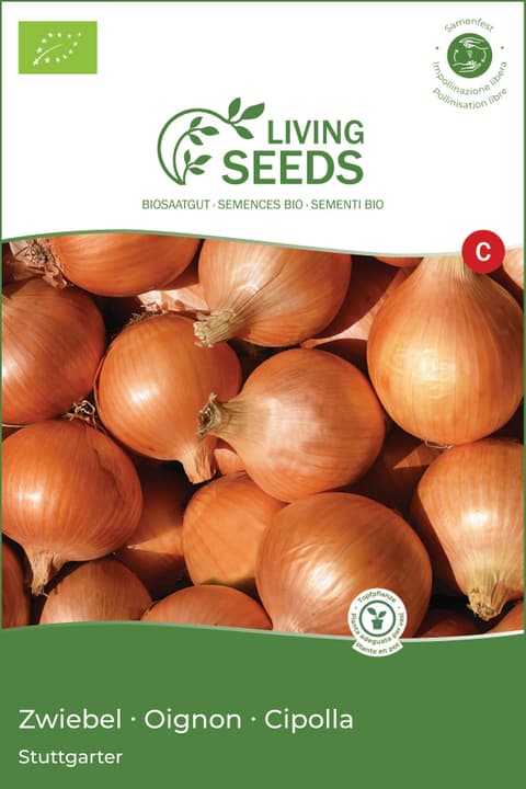 Image of Living Seeds Zwiebel Stuttgarter Gemüsesamen