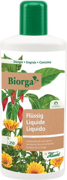 Image of Hauert Biorga Flüssigdünger, 1 l Flüssigdünger bei Do it + Garden von Migros