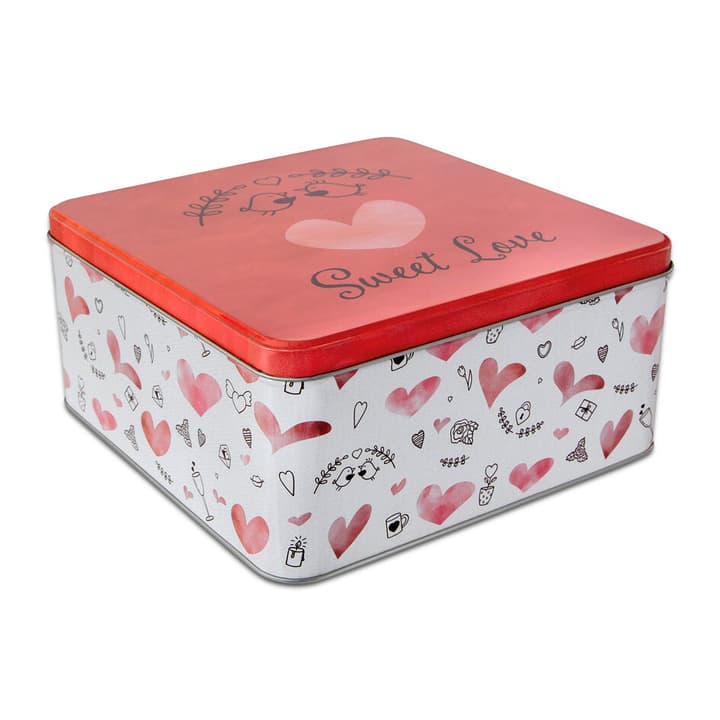 Image of Städter Sweet Love quadratisch Blechdose bei Do it + Garden von Migros