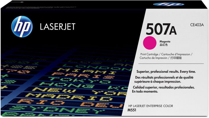HP Toner-Modul 507A, magenta Toner-Modul 507A, magenta HP 796084300000 N. figura 1