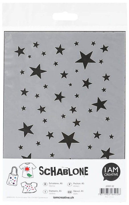 Image of Schablone, A5, Sterne bei Do it + Garden von Migros