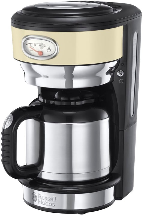 Russel Hobbs Retro Thermo 21712-56 Creme Filterkaffeemaschine Retro Thermo 21712-56 Creme Filterkaffeemaschine Russel Hobbs 78530013716518 Bild Nr. 1
