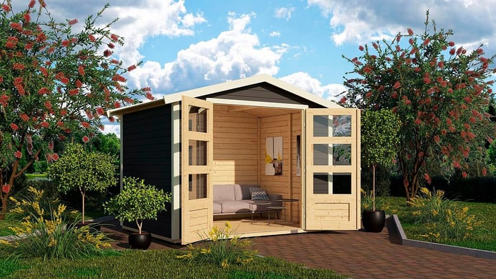 Karibu Abri de jardin Amberg 3, 19 mm Cabane de jardin