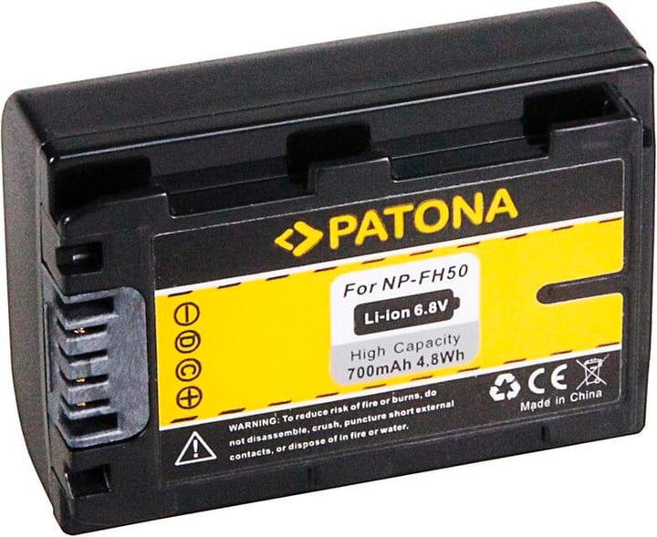 Patona Sony NP-FH50 Batterie Sony NP-FH50 Batterie Patona 785300144513 N. figura 1