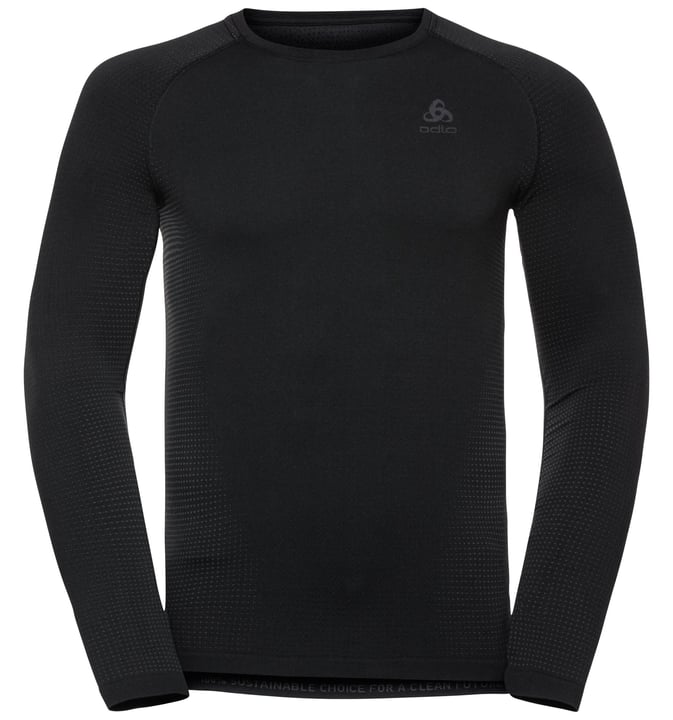 Image of Odlo Performance Warm Eco Langarmshirt schwarz