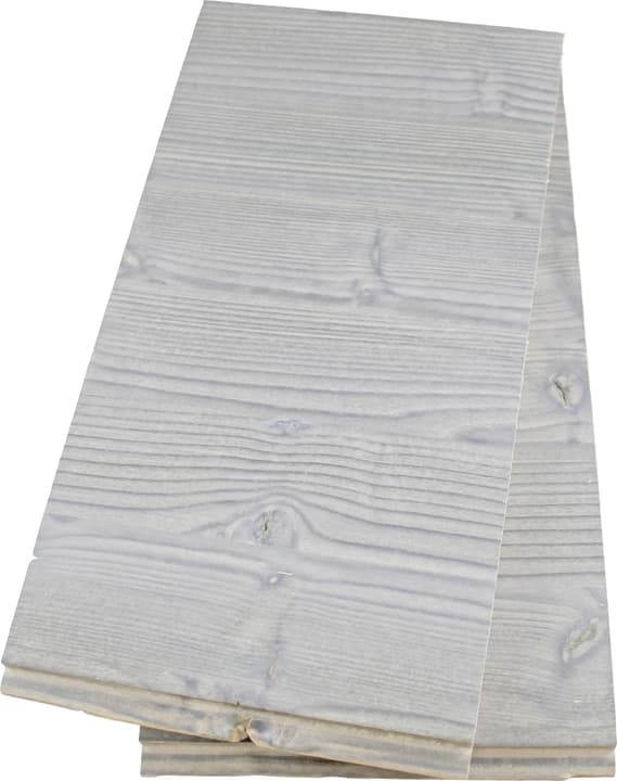 HolzZollhaus Panneli in legno spazzolato grigio 2 pz. Panneli in legno spazzolato grigio 2 pz. HolzZollhaus 641500500000 N. figura 1