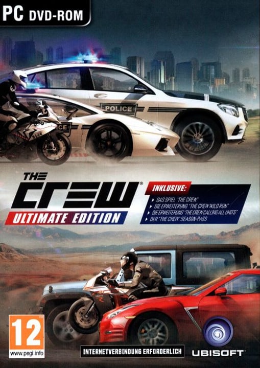 PC - The Crew Ultimate Edition Box PC - The Crew Ultimate Edition Box 785300122187 N. figura 1