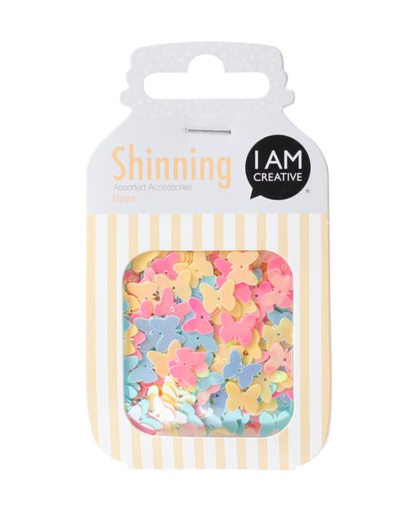 Image of I AM CREATIVE Pailletten Schmetterling, 12 g Pailetten