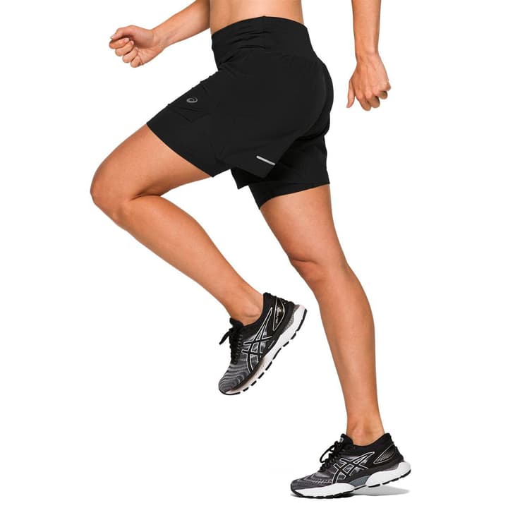 Image of Asics Road 2in1 7inch Short Laufshorts schwarz