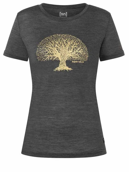 Image of super.natural W T(r)ee of Knowledge Yogashirt dunkelgrau bei Migros SportXX
