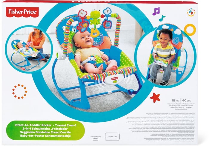Fisher Price FP 2-IN-1 SCHAUKELSITZ FROESCHLEIN FP 2-IN-1 SCHAUKELSITZ FROESCHLEIN Fisher Price 74724400000014 Bild Nr. 1