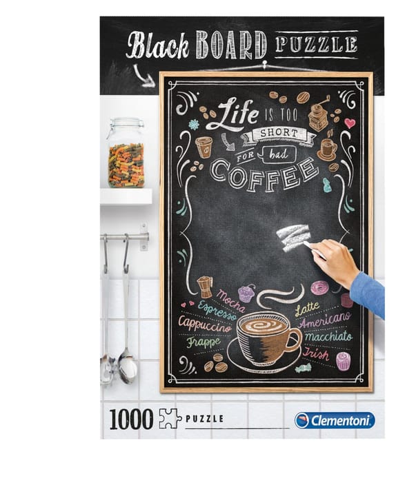 Clementoni Blackboard Puzzle 1000 Teile Blackboard Puzzle 1000 Teile Clementoni 748987700000 Photo no. 1