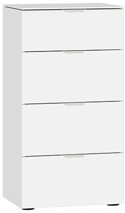 MODUL Kommode MODUL Kommode 404546400000 Grösse B: 45.0 cm x T: 43.0 cm x H: 87.0 cm Farbe Weissglas satiniert Bild Nr. 1