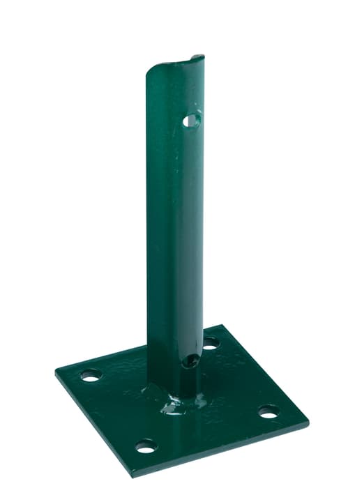 Staffa porta palo 34 mm Staffa porta palo 34 mm 636623000000 Colore Verde Taglio L: 10.0 cm x P: 10.0 cm x A: 20.0 cm N. figura 1