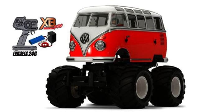 Tamiya L-Tamiya XB VW T2 Wheelie RC Monstertruc L-Tamiya XB VW T2 Wheelie RC Monstertruc Tamiya 76760160000012 Bild Nr. 1